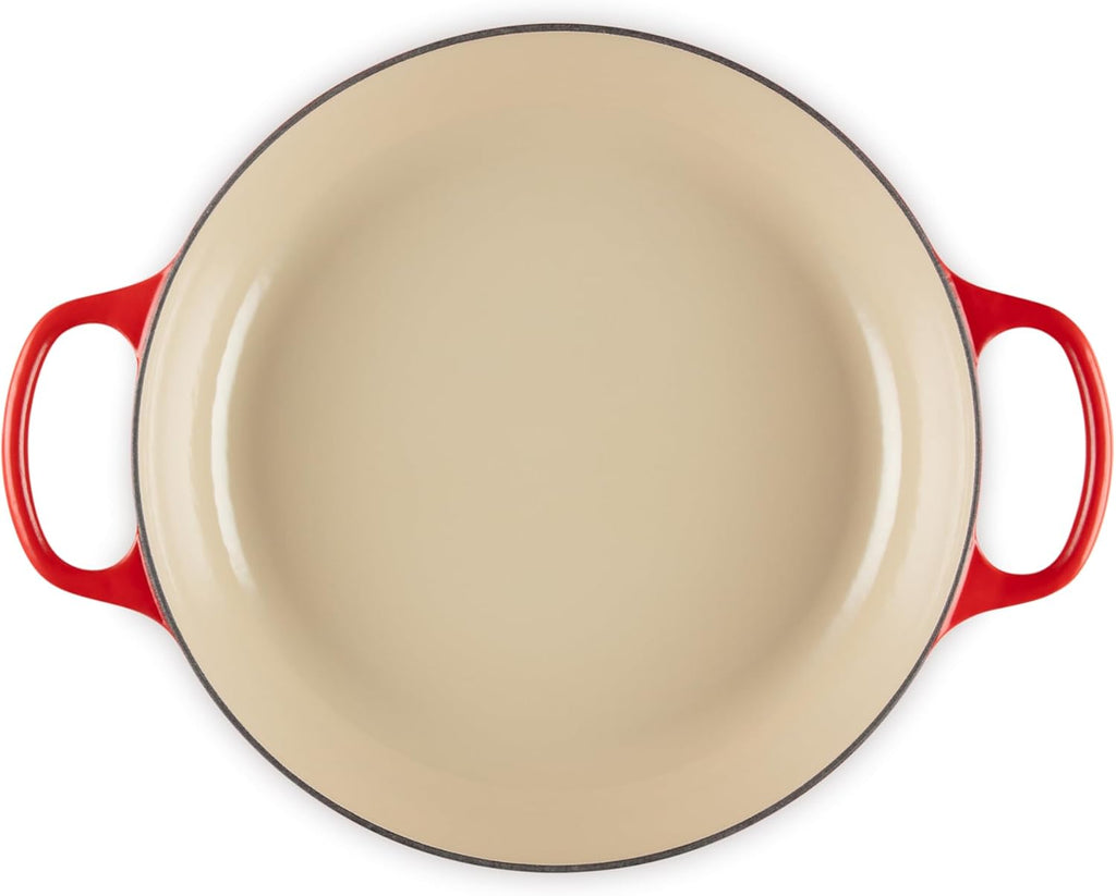 Le Creuset Enameled Cast Iron Signature Braiser, 3.5 qt., Cerise